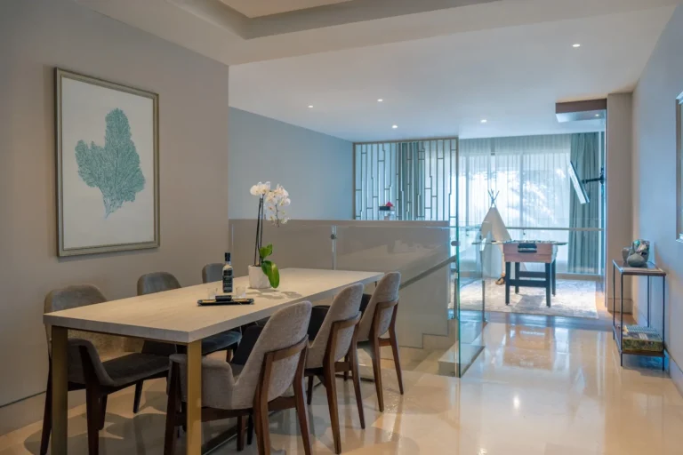 Family Duplex Suite two-bedroom layout at Grand Velas Los Cabos