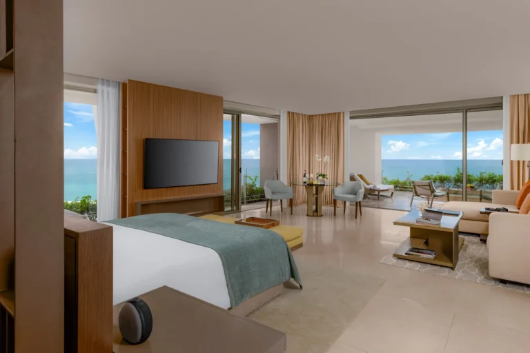 Grand Class Corner Suite interior at Grand Velas Los Cabos